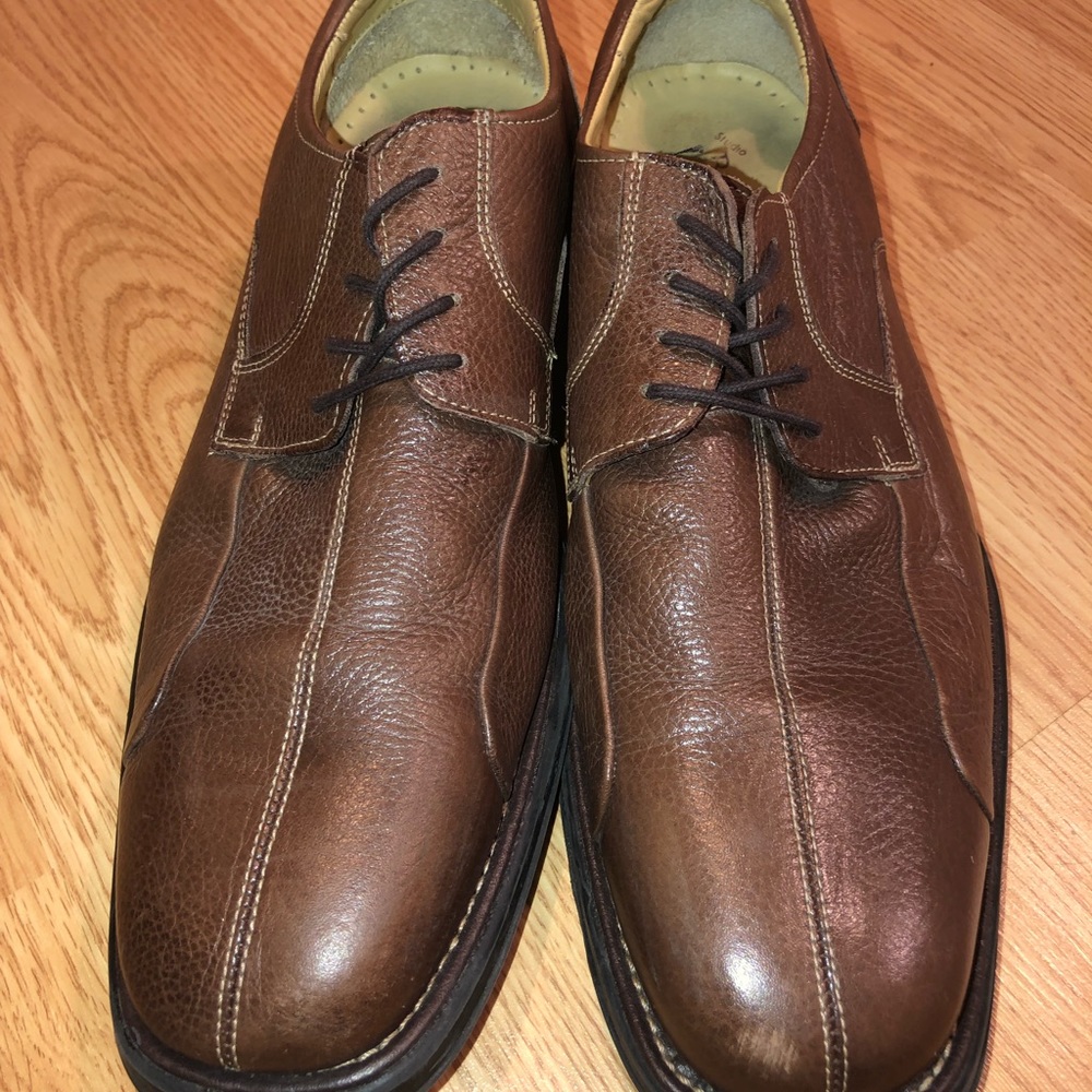 Studio Belvedere Brown Men's Shoes, Size 13